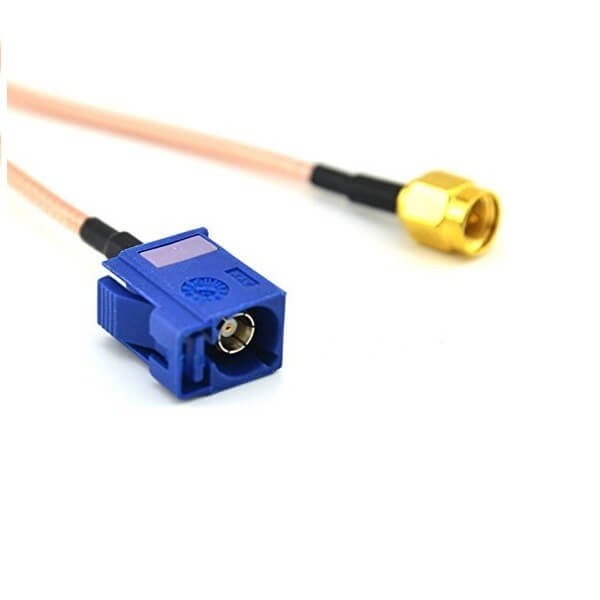 sma-cable-rg316-gps-antenna-extension-cable-fakra-c-jack-female-to-sma-male-plug-pigtail Fakra座C型母头转SMA公头接RG316GPS天线延长线10CM