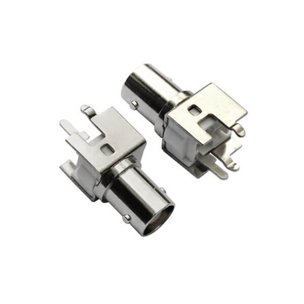 EB-001-0038 bnc射频连接器 直式同轴母头 PCB板端