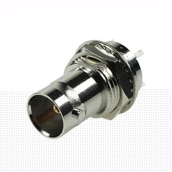 EB-001-0226 母头穿孔式HD BNC连接器接PCB直式75欧姆