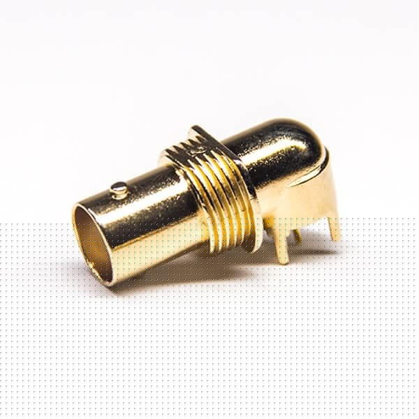 EB-001-0270 BNC监控连接器母头弯式穿孔式插PCB板50欧姆