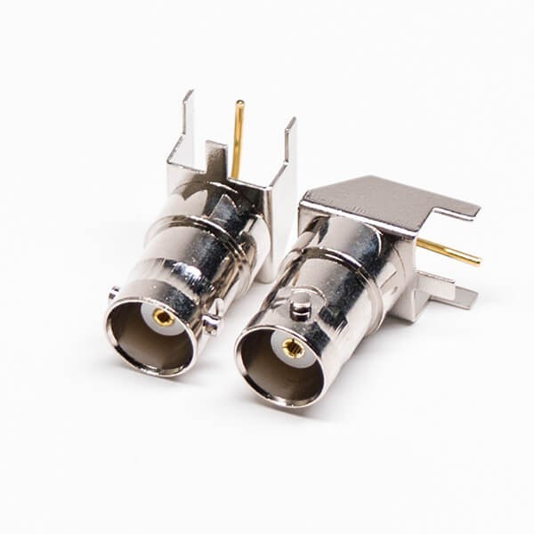 bnc-connector-female-rf-connector-angled-through-hole-for-pcb(4) BNC母头插座RF射频连接器PCB板端插板