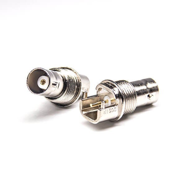 bnc-panel-mount-connector-female-right-angled-through-hole-and-smt(4) BNC面板安装连接器弯式90度SMT+插孔接PCB板