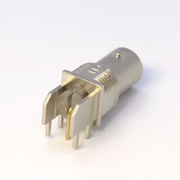 bnc-right-angle-cnnector-female-for-pcb-mount-52mm-dip-type-(8) 弯式BNC连接器母头PCB板5.2mm 穿孔式75欧姆