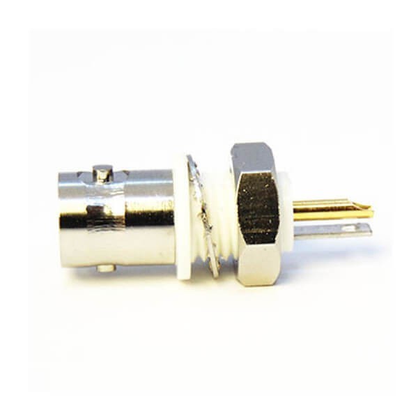 hd-sdi-bnc-bulkhead-socket-connector-vertical-solder-type-for-cable(3) BNC卡板连接器直式母头接PCB板端插座