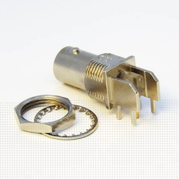 hd-sdi-bnc-connector-right-angled-female-for-pcb-mount-through-hole-8mm-bulkhead-75ohm-(1) 弯式穿墙BNC连接器母头PCB插板式穿墙8mm厚度75欧姆镀镍