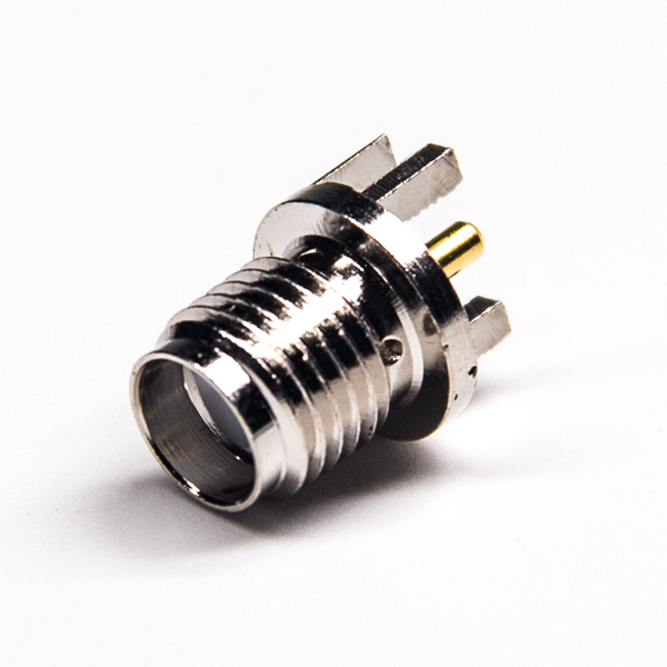 22 sma卡板式接头直式直式镀镍母头面板安装