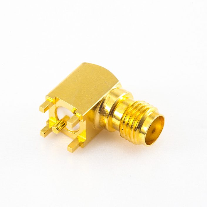 237(8) PCB SMA连接器母头弯插