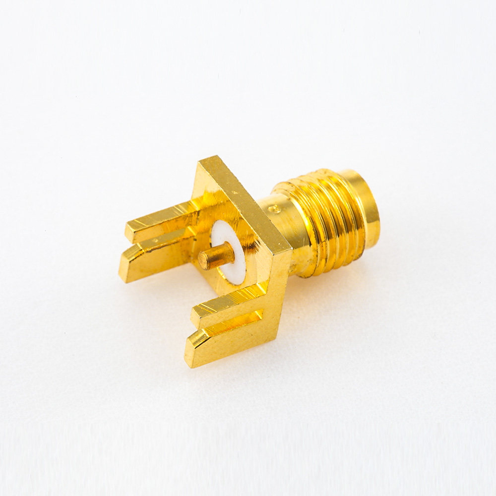 290(7) SMA卡板连接器PCB安装母头直式