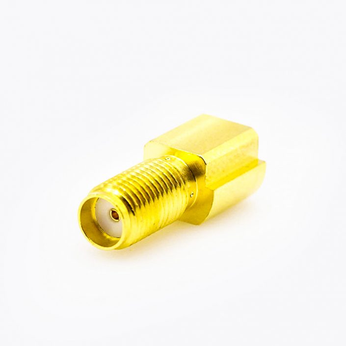 29(10) SMA连接器母头直式PCB安装沉板式