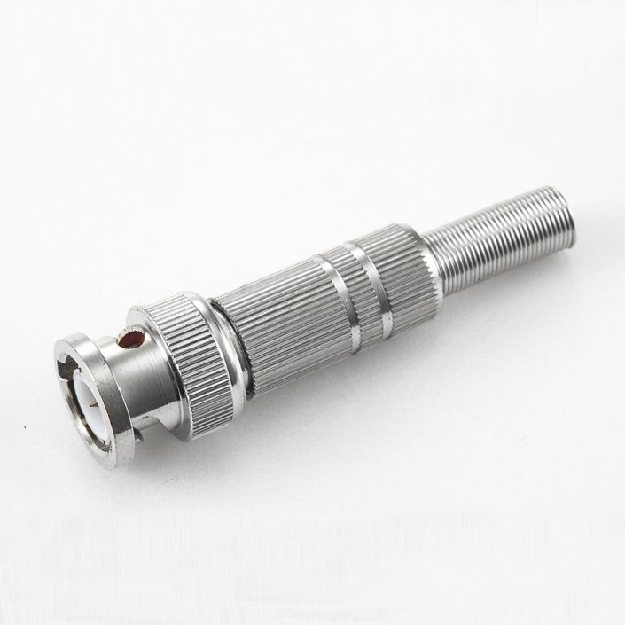 322(7) 用于RG58/RG142的BNC连接器公头弯式接线压接