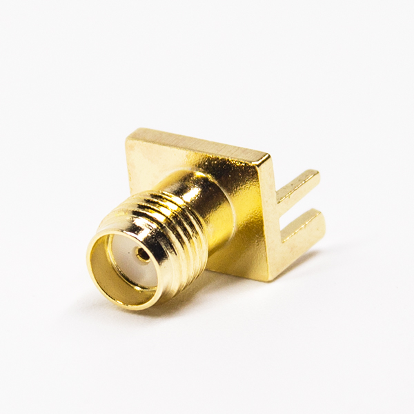 4 (2) pcb板sma端口母头直式卡板式镀金