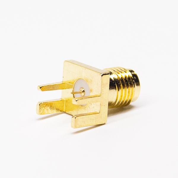 4 (3) pcb板sma端口母头直式卡板式镀金