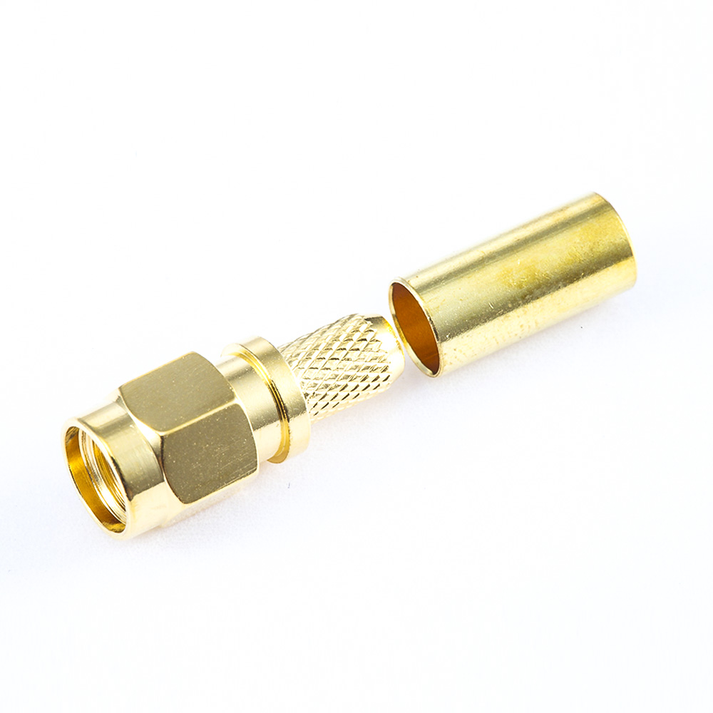 413(8) SYV50-5接线用SMA连接器直式公头型压接