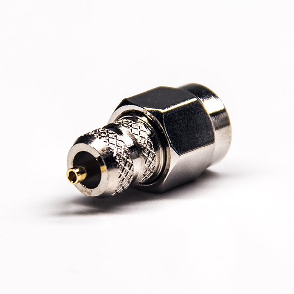 55-1 SMA公头直式连接器焊接式接同轴线缆