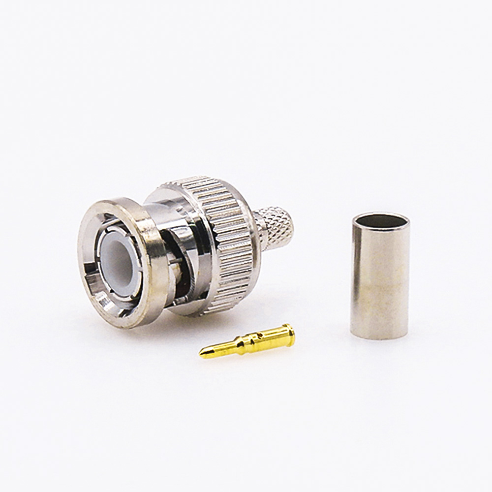 EB-001-0373 RG58/RG142公头压接接线连接器