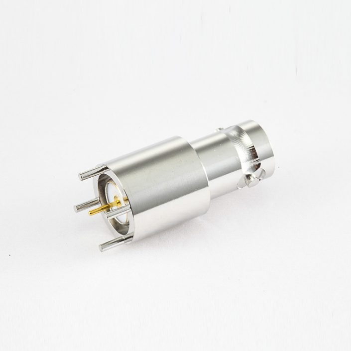 EB-001-0486 PCB安装BNC连接器母头直插孔50ohm