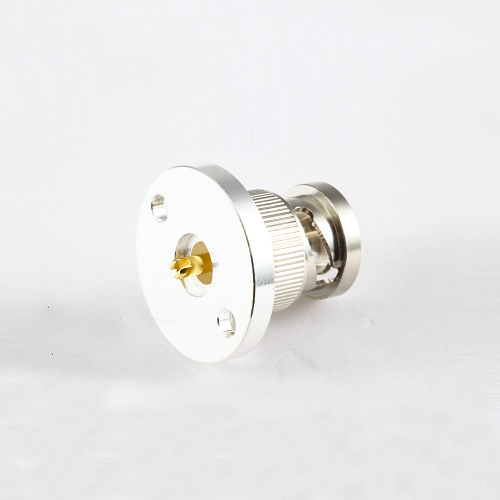 图片1 BNC接线焊杯公头180度圆形法兰