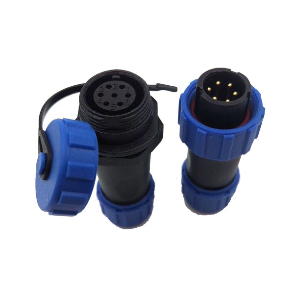 11 SP21 Series电缆插头 电缆对接插座7芯连接器