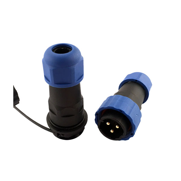 12 对接SP21-D9芯航空防水连接器