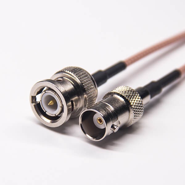 EB-101-0419 bnc接头射频线公头直式转bnc直式母头RG316线材