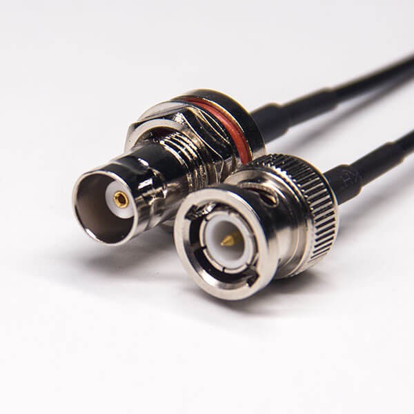 EB-101-0509 BNC母头直式防水转BNC公头直式RF线材接RG174线