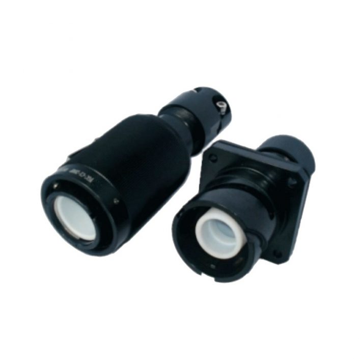 EB-418-1016 卡口圆形连接器1芯IP67直式公母对接200A压接式YGC牵引连接器