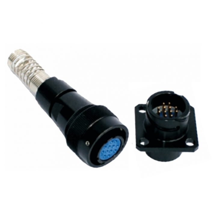 EB-418-1032 圆形连接器FQC系列18壳体12孔母插头&公插座卡口连接