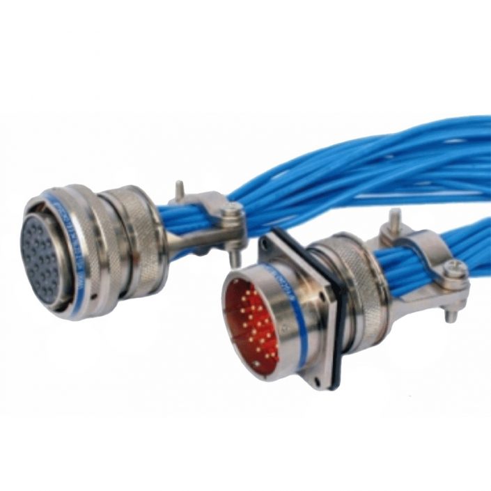 EB-418-2003 21芯YBII系列22壳体母插头&公插座直式卡口连接