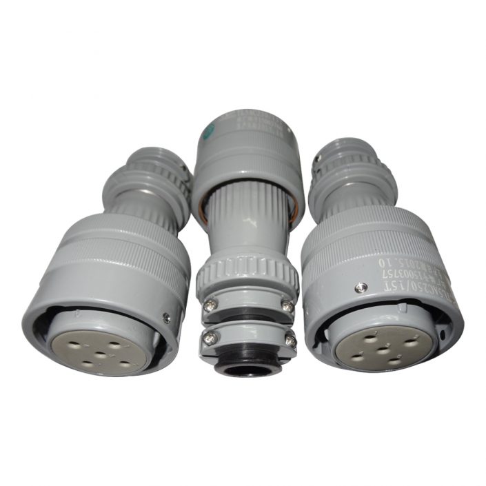 EB-418-5001 5芯圆形电连接器JL-TL母插头卡扣连接接线直式牵引连接器