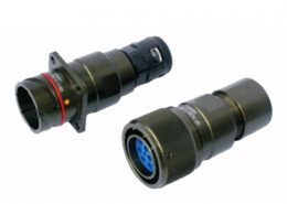 10芯圆形连接器TL系列直式插头插座4孔法兰公母对接卡口连接