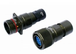 TL系列12芯插头插座公母对接4孔法兰直式卡口连接牵引连接器