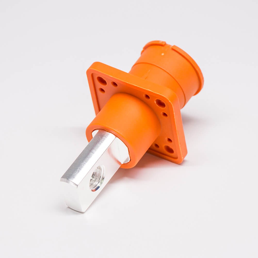 RHT-1P-12O-RW&RHT-1S-12O-BL-LW_6 防水大电流连接器12mm橙色弯式IP54插头插座对接款300A