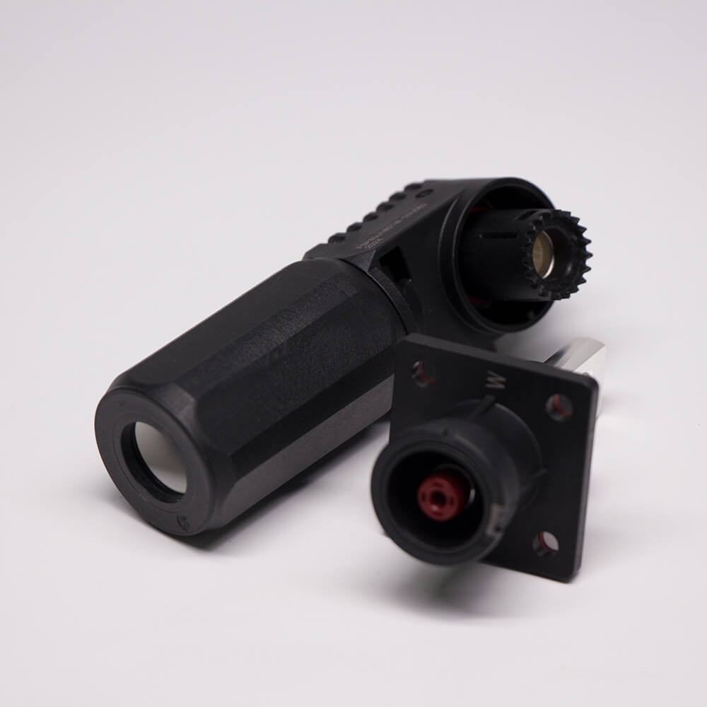 RHT-1P-8B-RW&RHT-1S-8B-BL-LW_2 大电流防水连接器150A弯式插头插座8mm黑色储能连接器