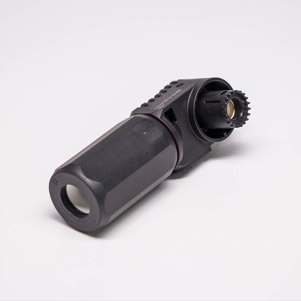 RHT-1P-8B-RW&RHT-1S-8B-BL-LW_5 单芯大电流连接器弯式8mm黑色插头插座一套125A带孔铜牌连接
