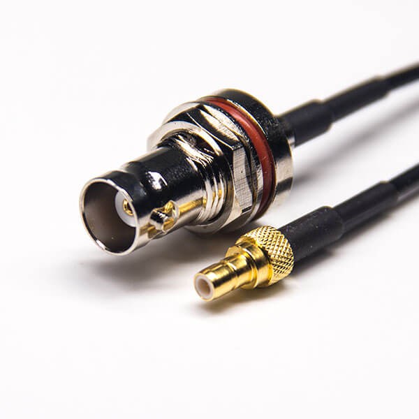 bnc-cable-front-panel-mount-straight-female-to-smb-straight-female-waterproof-with-rg174(6) BNC口接口连接线前锁板防水直式母头转SMB直式母头接RG174线