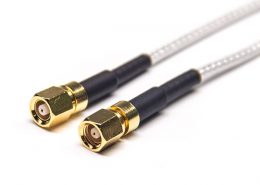 SMC连接器直式母头接RG316线