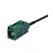 fakra-connector-antenna-radio-antenna-adapter-cable-e-type-for-car-stereo-fm-am1m(1) Fakra连接头E型直式母转母汽车汽车立体声FM AM收音机天线1米