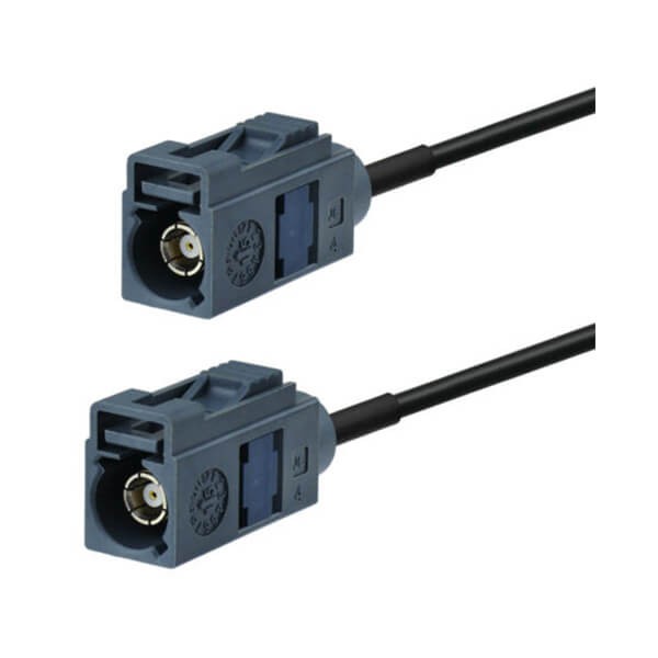 fakra-connector-g-type-grey-cable-car-telematics-telephone-antenna-cable-6m Fakra连接线G型直式母转母汽车遥控电话天线6米
