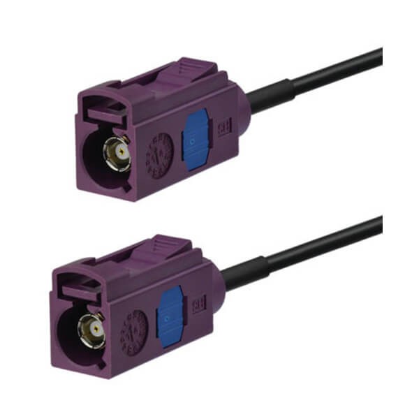 fakra-female-to-fakra-female-d-type-vehicle-4g-lte-3g-umts-gsm-telematics-car-antenna-adapter-cable-50cm 4G天线延长线Fakra D型直式母转母车用线材50厘米