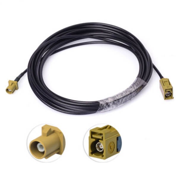 fakra-radio-connector-fakra-k-female-to-male-antanna-adapter-pigtail-cable-5m-for-car-sirius-xm Fakra產品直式連接器Fakra K母對天線接線5m用於汽車Sirius XM