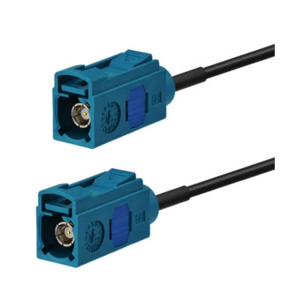 fakra-z-universal-car-antenna-extension-cable-fakra-z-female-to-female-cable-50cm Fakra塑膠外殼汽車天線Fakra Z母對母接線50釐米