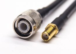 TNC公头直式转SMA母头直式RF线材接RG223 RG58