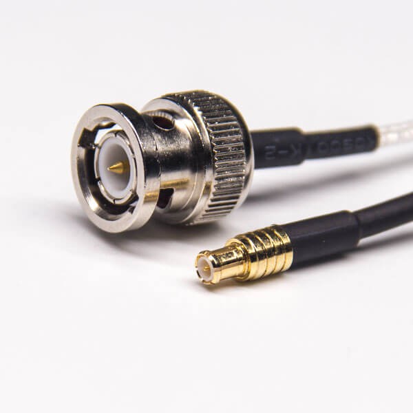 mcx-straight-plug-180-degree-male-to-bnc-straight-male-coaxial-cable-with-rg316(5) MCX连接器直式公头转BNC直式公头同轴线材接RG316