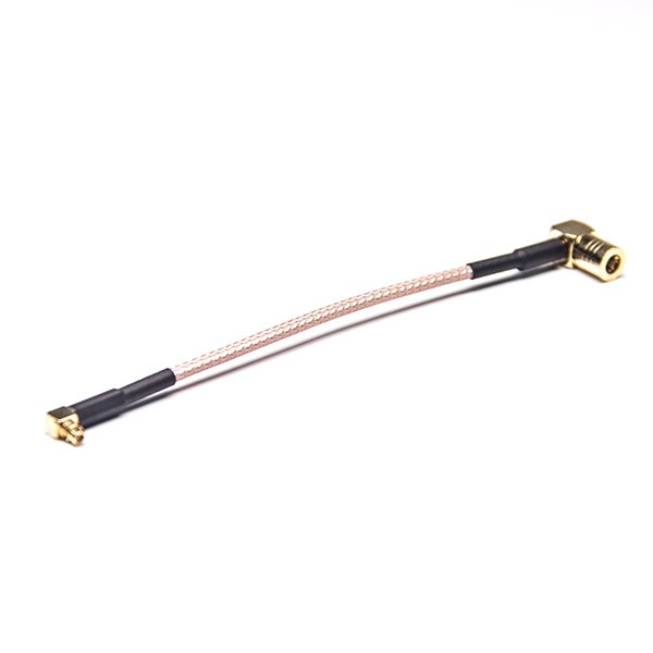 mmcx-cables-male-to-smb-male-right-angled-with-rg316(4) SMB弯头同轴线公头转MMCX弯式公头接RG316线