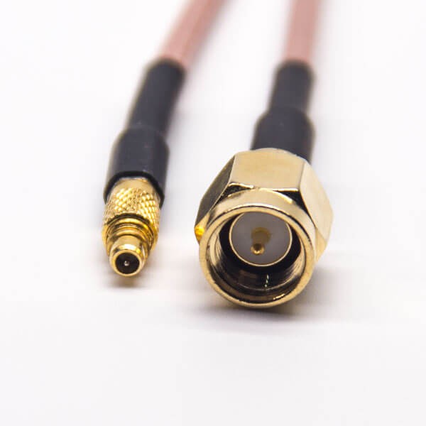 mmcx-to-sma-cable-mmcx-male-straight-to-sma-straight-male-coaxial-cable-with-rg316 射频线SMA 公头直式转MMCX公头直式接RG316