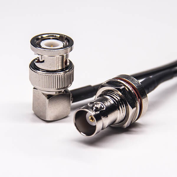 rf-coaxial-cable-male-female-rg174-cable-with-bnc-right-angle-to-bnc-straight-(3) bnc防水接头直式母头转bnc弯公头组装电缆接RG174