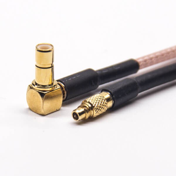 smb-cable-connectors-female-right-angled-to-mmcx-male-straight-cable-with-rg316-(4) SMB连接母头弯式转MMCX公头直式RF线材接RG316