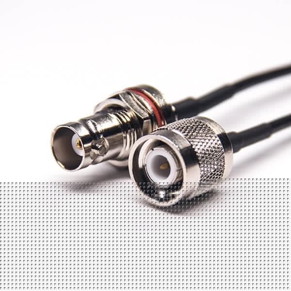 tnc-cable-connector-for-rg174-cable-tnc-male-to-waterproof-bnc-female-blukhead bnc防水母头前锁板转tnc直公头接RG174线