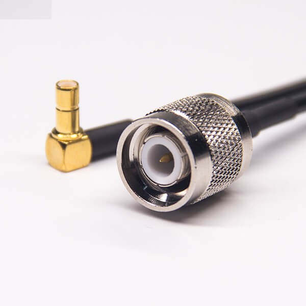 tnc-to-smb-right-angle-female-for-rg174-cable smb母头公针弯式射频线RG174接TNC直式公头