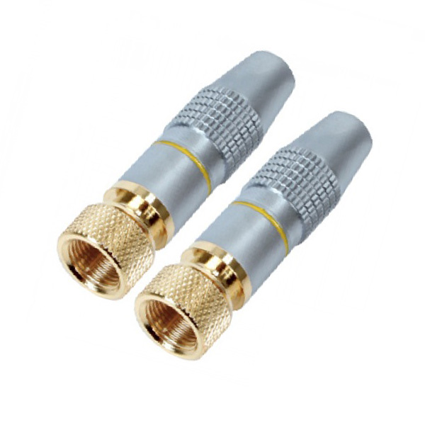 13 雷默F头外壳镀金公头连接器